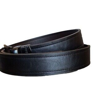 Columbia Mens Belt XL 42-44 Black Brown Reversible Silver Tone Buckle Golf 48 in
